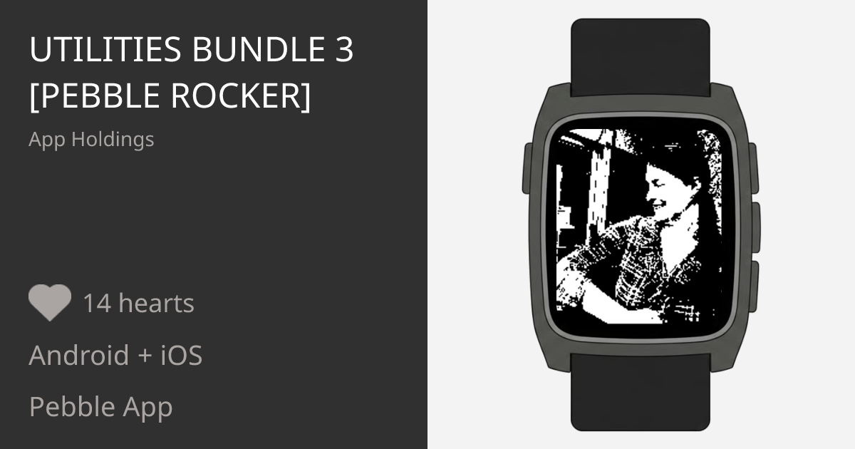 Utilities Bundle 3 [Pebble Rocker] - Pebble Appstore