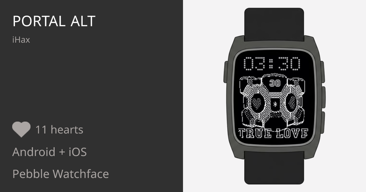 Pibble Id Portal Alt - Pebble Appstore