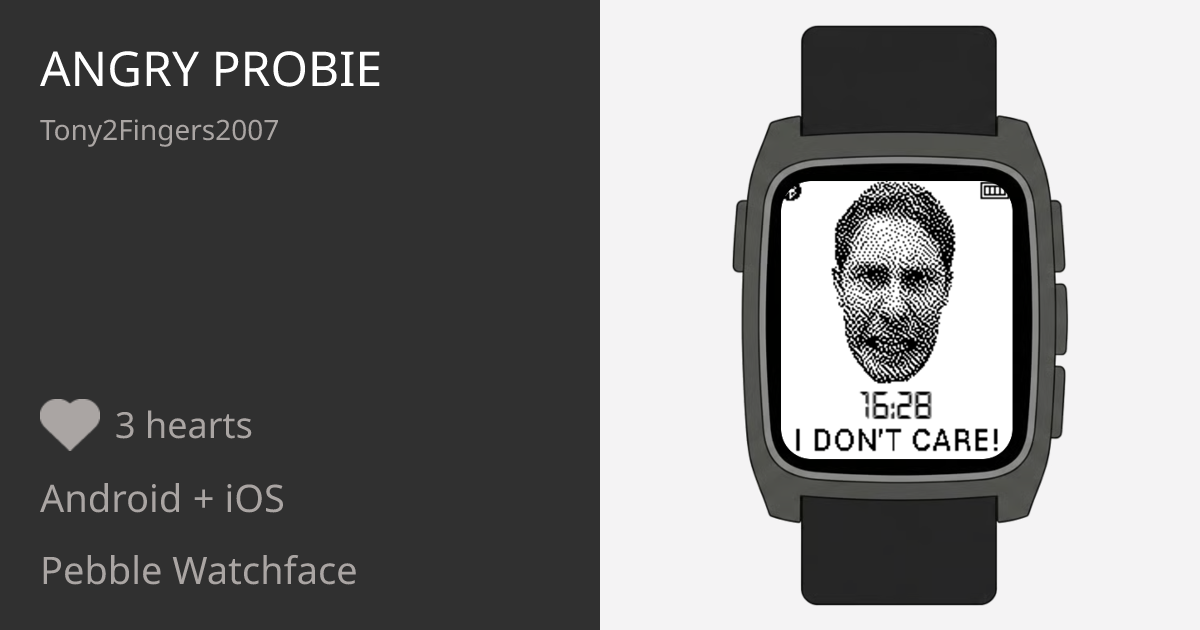 Angry Probie - Pebble Appstore