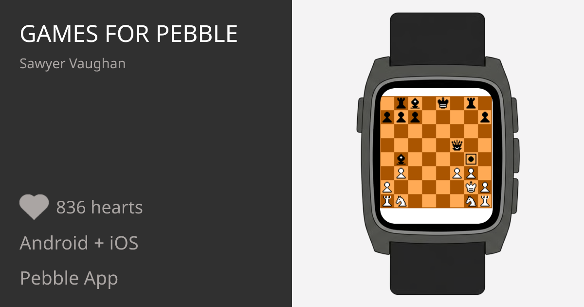 Games for Pebble - Pebble Appstore