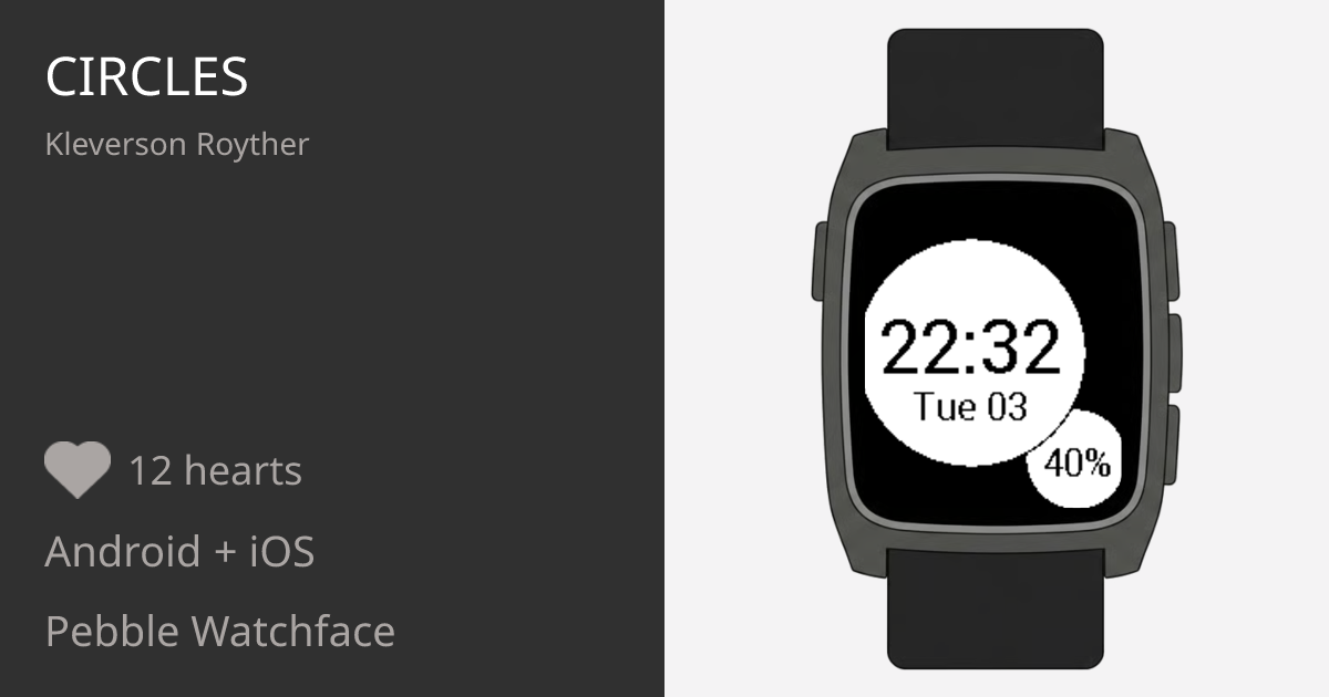 Circles - Pebble Appstore