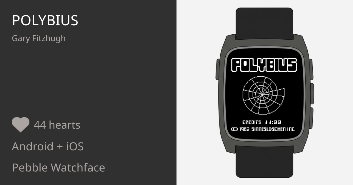 Polybius - Pebble Appstore