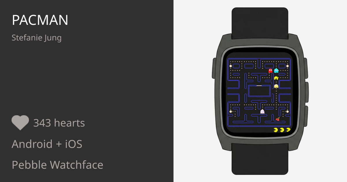Pacman - Pebble Appstore