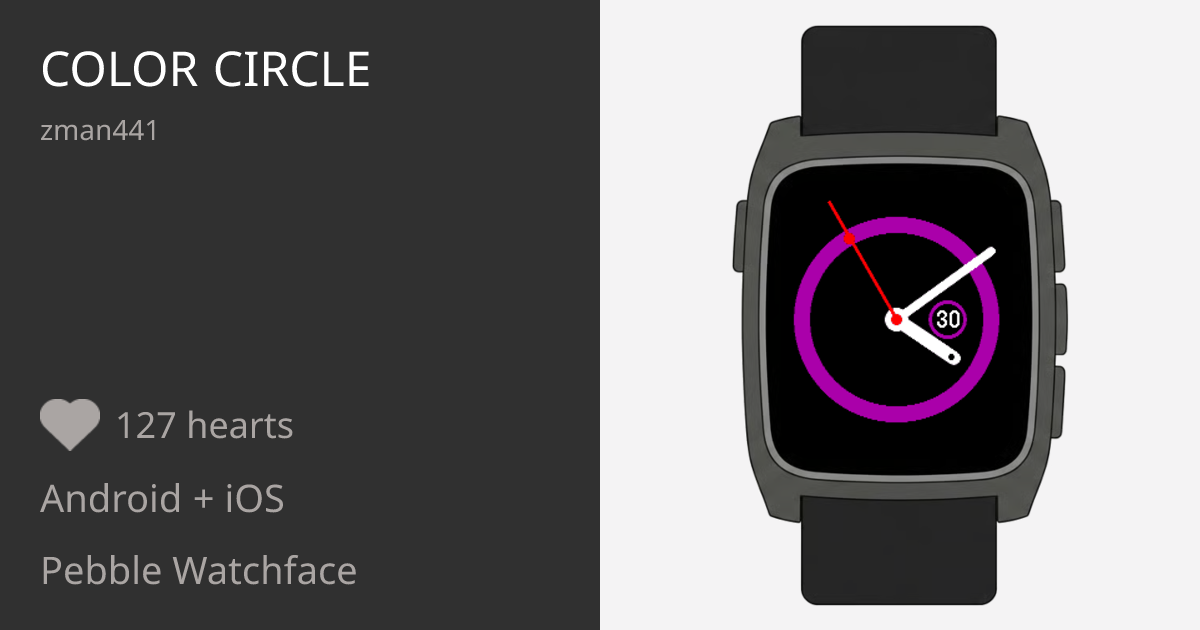Color Circle - Pebble Appstore