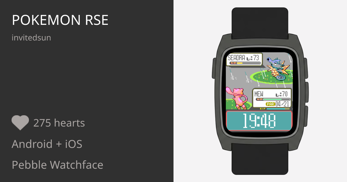 Pokemon Key Rse Pokemon RSE - Pebble Appstore