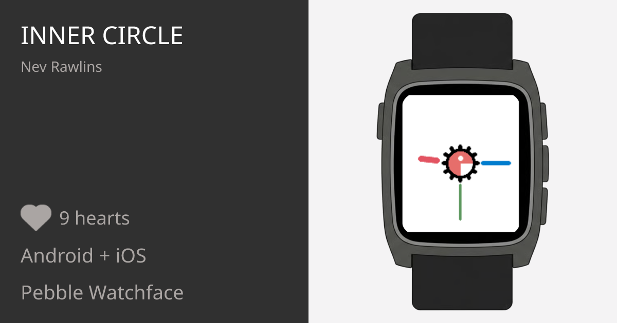 Inner Circle - Pebble Appstore