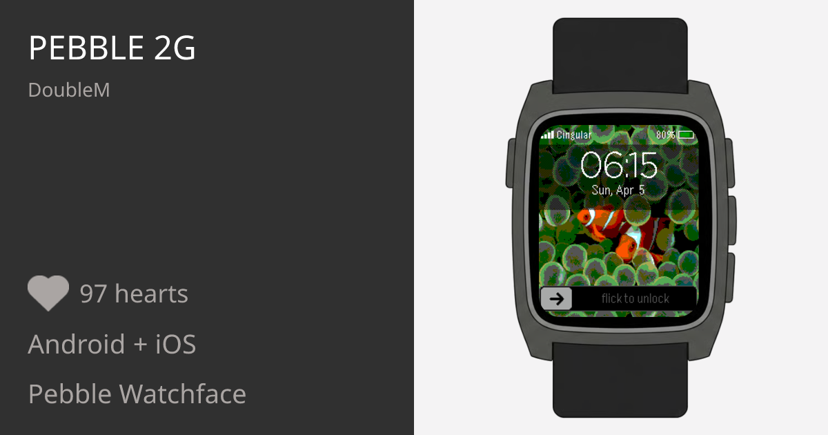 Pebble 2G - Pebble Appstore